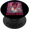 Halloween Glam Retro Vintage Comics Pop Dialisi Demon Tech Nefrologia Emodialisi Spooky Devil PopSockets PopGrip Adesivo