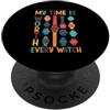 Watch Colllector Watch Collecting Collezionista Orologi Orologi Orologi Collezionismo Orologi PopSockets PopGrip Adesivo