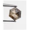 NATURAL ROSE CUT DIAMONDS Diamante Sciolto Naturale Esagonale 0.46 CT Colore Marrone 4.5 MM
