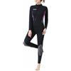 Ronyme Muta Termica Donna in Nylon per Nuoto in Acque Libere Piscina Triathlon Ciclismo Sport Allaperto Allenamento, 4XL