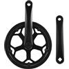 Asyduey Guarnitura Bici Pieghevole 48T Foro Quadrato 170Mm Guarnitura CNC Guarnitura Bicicletta Set Pignone