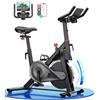 Copant Cyclette Magnetica 32 Livelli con APP, Bicicletta Spinning Silenziosa per Casa, Sella Comoda e Traspirante, Cardio Fitness, Supporto 136 kg