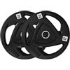 PH FITNESS Dischi olimpici Tri Grip 50 mm