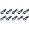 Pumixiy Plastica Bungee Hook 5-8mm Shock Cord End per Kayak