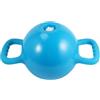 MAGICLULU Kettlebell da Yoga Regolabile in Pvc, Doppio Manico, Base Piatta | Casa e Viaggio, Peso Variabile, Blu, Adatto a Squat e Presa Salda