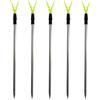 yanwuwa Waterside Rod con testa telescopica a Y | Lega di alluminio Ground Palo Holder per Shore Fishing Utility Use