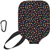 Generic pickleball Racket Case Christmas Light2 pickleball Paddle Cover | Universale Impermeabile Copri paddle pickleball Racchetta Per sport L'uso Esterno Fits Most Rackets