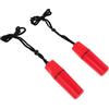 Beaupretty 2 Pezzi Contenitore Stagno Rosso in Plastica con Laccio per | Protezione Sigillata, Struttura Compatta e Robusta, Uso per Mare e Canoa, Stile Moderno Rosso