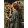 PremiumTech Puzzle Artistico 1000 Pezzi Ritratto Donna Barocco Angelo Caduto Vintage