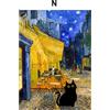PuzzleArtix Puzzle 1000 Pezzi Gatto e Girasoli Parodia Arte Adulti Relax Regalo