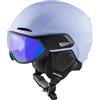 ALPINA Unisex - Adulti, ALTO Q-LITE Casco da sci, lilac-black matt, 55-59 cm