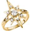 Thomas Sabo Anello stella, color oro giallo, misura 58