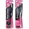 URAGME Srl Forhans Black4White Spazzolino Sbiancante Con Particelle Di Carbone Attivo 1 Pezzo