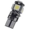 GLEAVI Lampadine LED Auto T10 W5w 12v 1w Bianco, 10 Pezzi | 5 Smd, Canbus Integrato, per Prese W5w su 12v, Luce Esterna Veicolo e Mappa