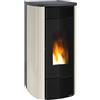 EXTRAFLAME Termostufa a pellet ventilata MIRIANA IDRO H16 Avorio - 001296725