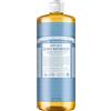 Dr.Bronner's Dr. Bronner's PURE-CASTILE LIQUID SOAP, Corpo, Sapone liquido, Acqua, Olio di cocco biologico*, Idrossido di potassio**, Olio di palmisti biologico*, Olio d'oliva biologico*,..., 3780 ml, 1 pezzo
