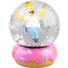 Grupo Erik Palla di Neve The Simpsons - Palla di Vetro Decorativa | Homer Simpsons Donut, Sfera di Neve, 8 x 10 x 8 cm