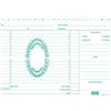 EDI PRO EDIPRO - E3529 - 100 schede per dentisti, 17x24