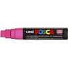 POSCA - Pennarello acrilico PC-17K con punta extra larga, rosa | Pennarello con punta rettangolare da 15 mm per quasi tutte le superfici