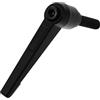 Anneome Manopola per Bicicletta da Spinning Regolabile, Blocco Seduta, Alluminio e Acciaio, Nero, Facile Installazione, per Bike da Palestra e Cyclette