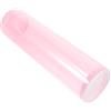 HONMEET Tubetto Porta Volani Portapalline da Tennis in Plastica Rosa, Trasparente, Grande Capacità, con Coperchio, per Sport Indoor e Outdoor