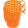 BESTOYARD Cestino Plastica Arancia per Triciclo Bimbo, Scooter | Design Antiscivolo, Protezione Sicura, Capienza Ampia, Uso Multifunzione
