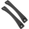 BRIGHTFUFU 2 Pezzi Maniglia Kayak Antiscivolo di Ricambio in PU Nero per Canoa | Impugnatura Confortevole, Accessorio Pratico, Installazione Semplice, Adatta a Forniture per Kayak e Barca