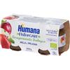 Humana Omogeneizzato Mela Prugna Bio 200 g Pappa