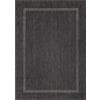 Teppium Carpetsale24 Tappeto Interno Esterno Tessitura Piatta Look Sisal con Bordo Impermeabile per Cucina Terrazza Soggiorno, Dimensioni: 80x250 cm