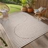 Teppium Carpetsale24 Tappeto da Esterno Impermeabile e Resistente ai Raggi UV Ideale per Cucina Balcone Terrazza Giardino Soggiorno, Dimensioni: 140x200 cm