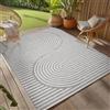 Teppium Carpetsale24 Tappeto da Esterno Impermeabile e Resistente ai Raggi UV Ideale per Cucina Balcone Terrazza Giardino Soggiorno, Dimensioni: 120x170 cm