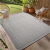 Teppium Carpetsale24 Tappeto da Esterno Impermeabile e Resistente ai Raggi UV Ideale per Cucina Balcone Terrazza Giardino Soggiorno, Dimensioni: 140x200 cm
