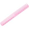 Suammiitstrieadea Pettine antistatico da donna per parrucchiere Pettini da taglio per capelli Pettini fini a denti larghi Fornitura per barbiere professionale Rosa