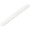 Suammiitstrieadea Pettine antistatico per parrucchiere Toelettatura Pettini da taglio Capelli Palmare Parrucchiere Professionale Barbiere Bianco