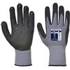 Portwest A351G8RM Guanto Dermiflex Plus, Nero/Grigio, Medium