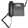 Yanmis Telefono Cordless, Telefono da Tavolo GSM Wireless con Antenna, Radio, Sveglia, Calcolatrice, Calendario, Risposta Automatica, Doppia Scheda SIM, per Casa, Azienda, Hotel