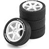 Eurowagens 4PCS 68Mm 110 Pneumatici Per Auto Da Corsa RC Su Strada Touring Drift
