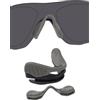 BLAZERBUCK Naselli di ricambio per occhiali da sole Oakley EVZero Path/EVZero Pitch/EVZero Range/EVZero Blades