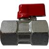 Kippen 5004A - Mini valvola a Sfera in Ottone. Attacco F/F da 1/2"