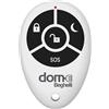 Beghelli - Telecomando Antifurto con Tecnologia LoRa, Batteria CR2032 Inclusa, Pulsante SOS, Portata 100 Metri, per Centrale Dom-e cod 60105