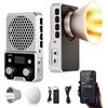 NEEWER FS60B Luce Video LED 60W 2700K-6500K Bicolore con Controllo App | Faretto Luce Continua COB con 34.300lux/1m, CRI 96+, 12 Scene per Fotografia in Studio e Riprese Video in Esterni