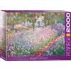 Eurographics Puzzle 2000 Monet´s Garden by Claude Mo 8220-4908