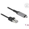 DELOCK USB LAN Kabel USB Typ-C > RJ45 Gigabit Ethernet 1m