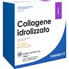 YAMAMOTO RESEARCH, Collagene Idrolizzato 30 Bustine da 5 gr, Integratore con Collagene, Acido Ialuronico e Vitamina C, Gusto Fragoline di Bosco