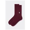 Calzedonia Calzini Ricamo Dogs Da Uomo Bordeaux