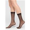 Calzedonia Calzini Velati A Pois Senza Elastico Nero