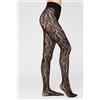 Calzedonia Collant A Rete Fiori Pop Nero