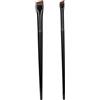 Wedhapy Pennello per Sopracciglia Angolato 2PCS Pennello per Eyeliner Portatile Con Manico in Gomma Setole Elastiche Morbide Riutilizzabili Pennello per Tinta per Sopracciglia Pennello Trucco Piatto Lavabile