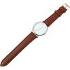 Holibanna 1pezzi Orologio Da Uomo Classico Pu Orologio Quarzo Resistente Ai Graffi Con Cinturino Design Elegante Per Regali Di Compleanno e Anniversari