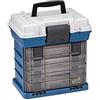 Plano 4-By Rack System 3600 Organizzatore per attrezzi da pesca, portatile per attrezzi, piccole parti, vassoi rimovibili, articoli per la pesca, per le perline